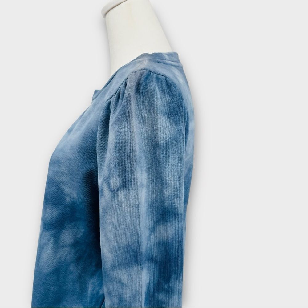 BB Dakota Groove Thing Sweatshirt in Blue Tie-Dye Women’s Size S NWT - Picture 4 of 10